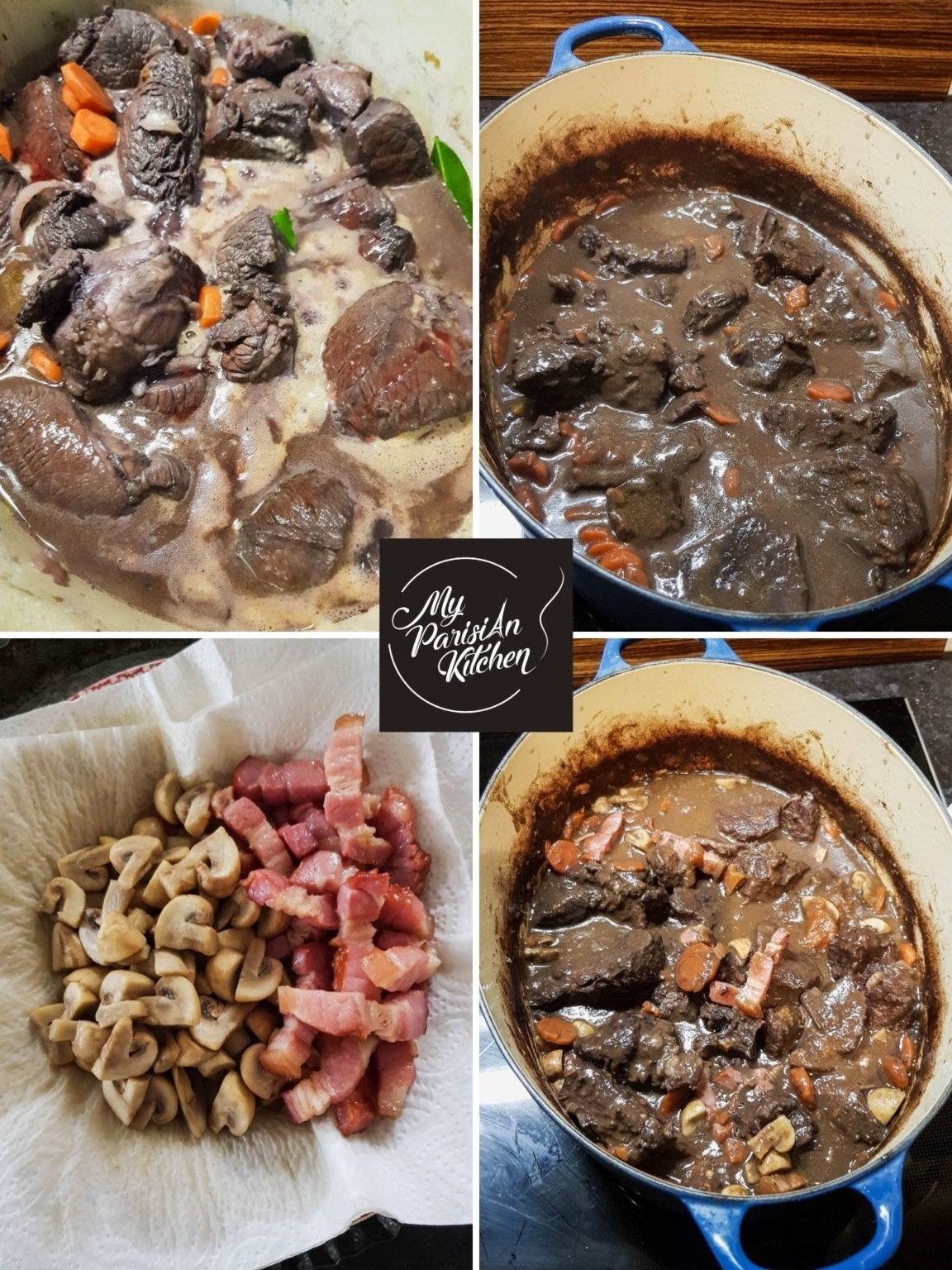 Bœuf bourguignon traditionnel français ma meilleure recette