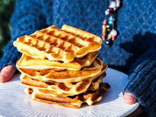 Gaufres French Waffles, easy recipe