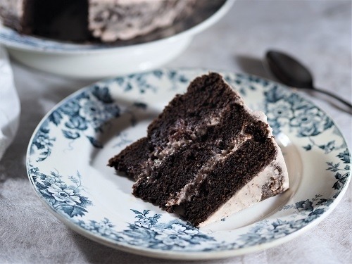 Recette - Gâteau roulé chantilly, cacao & fraise