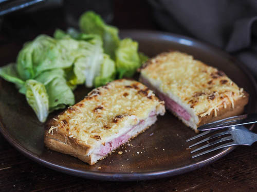 Authentic French Croque Monsieur Recipe, Oven Baked