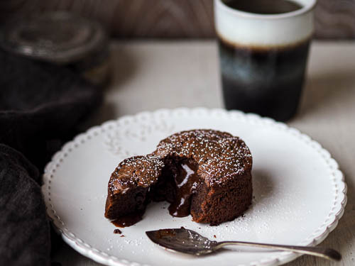 Chocolate Fondue Cake