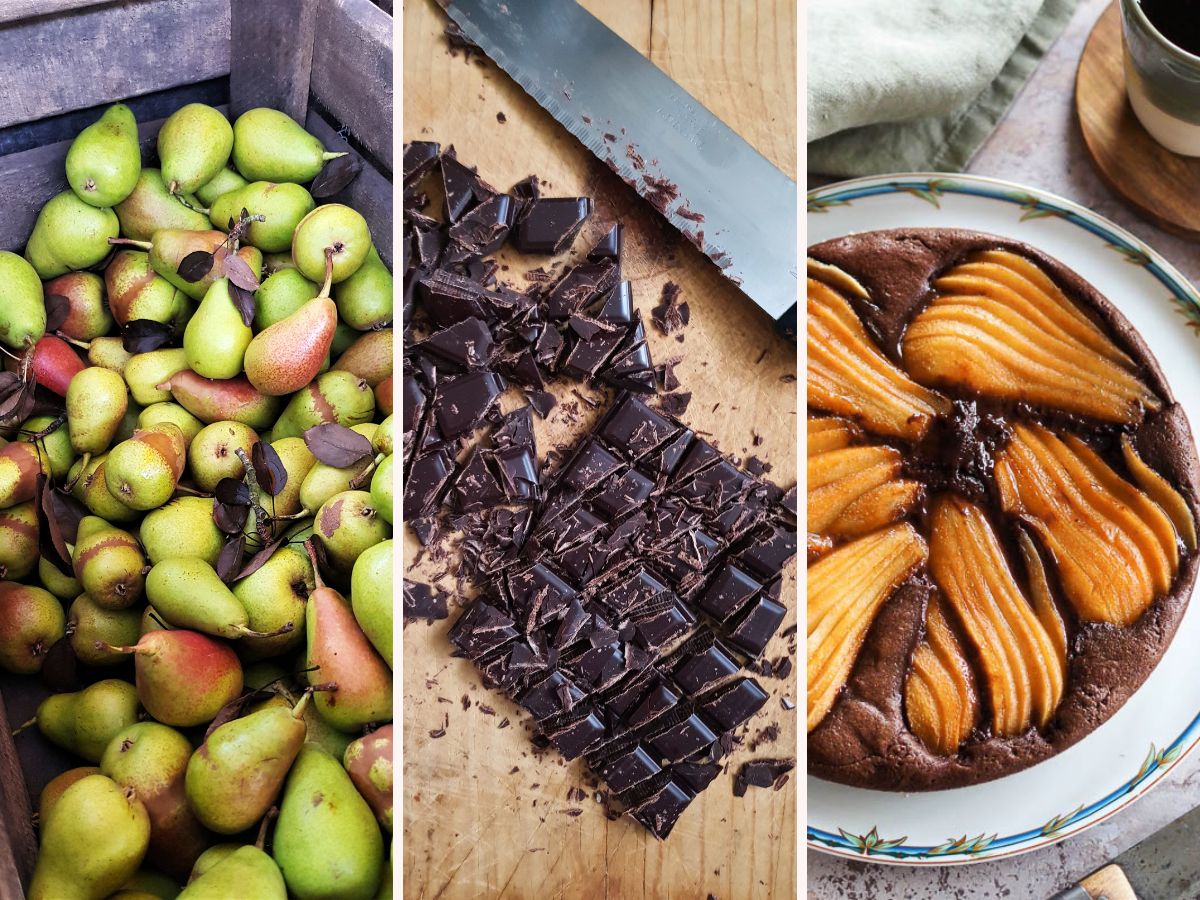 Recettes gourmandes à la poire et au chocolat