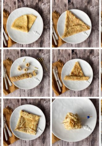 Comment plier vos crêpes